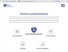 Tablet Screenshot of kconsulting.com.br